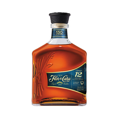 Flor de Caña Mini 12 años (5cl)